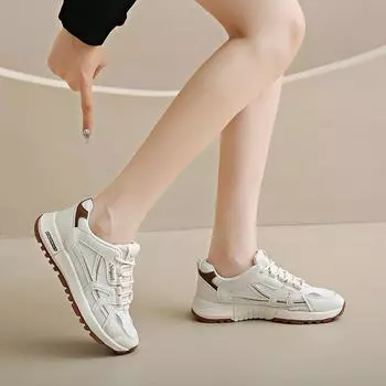 Новые женские туфли модные туфли на платформе Forrest Gump женские дышащие корейские туфли для скейтбординга в студенческом стиле повседневная спортивная обувь для студентов 35
