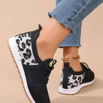 Новые женские вулканизированные туфли Модные женские ортопедические кроссовки Универсальная женская обувь Сетчатая дышащая обувь Zapatos Para Mujeres 36 чёрный