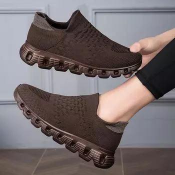 Новые женские вулканизированные туфли, высококачественные женские кроссовки, туфли на плоской подошве, женские носки, большой размер 43, плоская прогулочная обувь 35