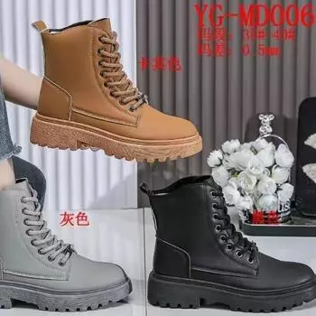 Новые зимние бархатные классические зимние сапоги YG-MD006 36 коричневый