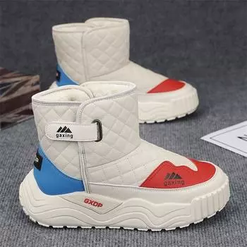 Новые зимние ботинки мужские на платформе высокие кроссовки в британском стиле мужские ботинки повседневные броги прогулочные уличные ботинки мужские 39 чёрный