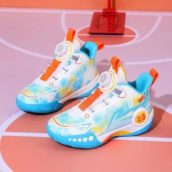 Новые зимние детские вращающиеся кроссовки Dunk с кожаной поверхностью, подростковые одноклассники нескользящие и износостойкие спортивные туфли, повседневные кроссовки 31