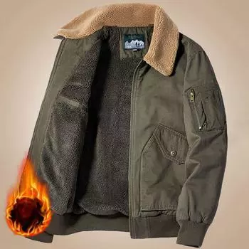 Новые зимние куртки с хлопковой подкладкой для мужчин, зимние куртки из овечьей шерсти для мужчин, утолщенные куртки с хлопковой подкладкой из бархата, комбинезоны и куртки с хлопковой подкладкой M