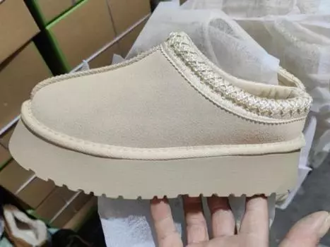 Новые зимние модные женские зимние теплые замшевые кожаные ленивые мокасины ботинки женские женские плоские ботинки Bottine Botas ботинки мюли 36