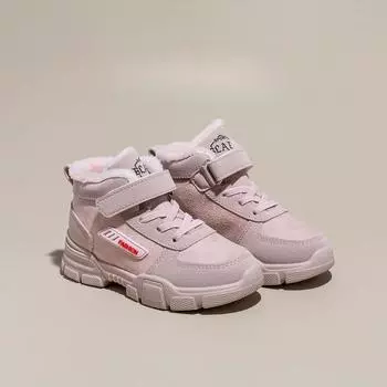 Новые зимние плюшевые толстые ботинки Martin теперь сапоги 26 розовый