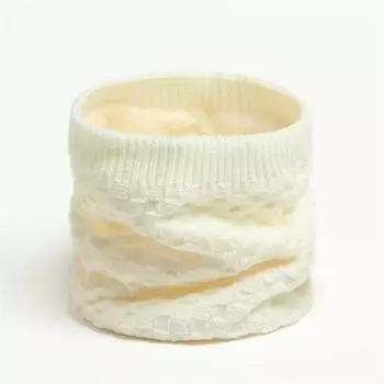 Новые зимние теплые вязаные шарфы-кольца для женщин и мужчин, плюшевые маски-балаклавы, кашемировые однотонные снуды, шарфы для шеи, толстые шарфы-баффы One Size