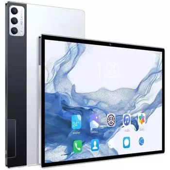 Новый 10,1-дюймовый планшетный ПК Octa Core 4 ГБ ОЗУ 64 ГБ Двойные камеры Двойные SIM-карты 3G Телефонные звонки Планшеты 10.1 серый