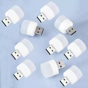 Новый 10 шт 5 В 3000 К USB Ночник Светодиодный Защита глаз Чтение Настольная лампа Теплый свет