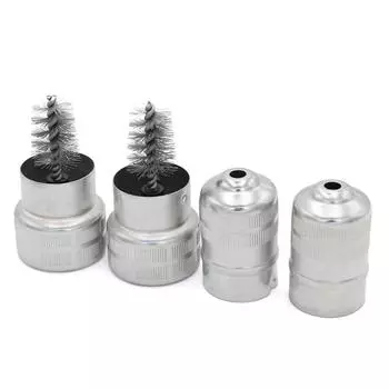 Новый 12 шт. Щетка для чистки клемм аккумулятора и кабелей от грязи с антикоррозийными шайбами