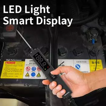 Новый 12 В 24 В автомобильный грузовик напряжение цепи тестер цифровой датчик напряжения ручка детектор напряжения ремонт автомобиля диагностический инструмент