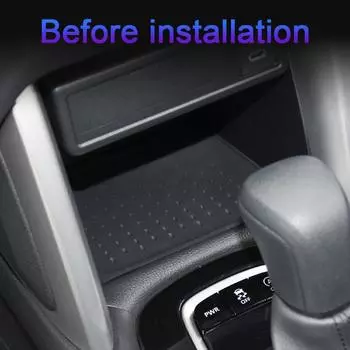 Новый! 15 Вт автомобильное беспроводное зарядное устройство QI для телефона, быстрое зарядное устройство, зарядная панель для Toyota Corolla Cross Frontlander 2025 2025