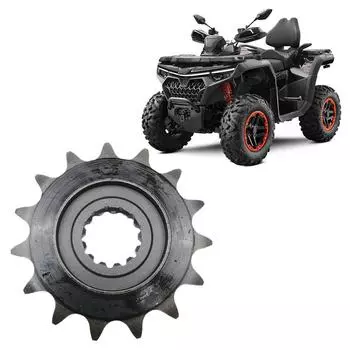Новый 15T для CFMOTO 450MT 450mt 450 MT маленький бесшумный прочный мотоцикл передняя звездочка цепь колесо передний маховик шестерня B9U1