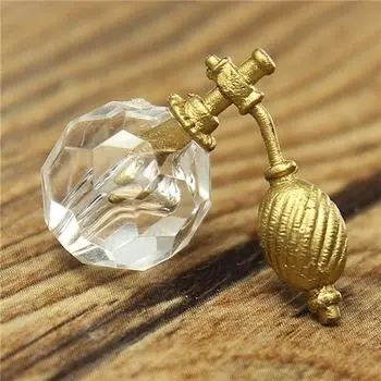 Новый 1/12 кукольный домик миниатюра ванная комната спальня прозрачный парфюм