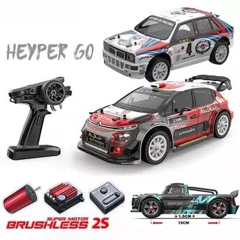 Новый 1/14 полномасштабный RC Drift Car 2.4G 45 км/ч высокоскоростной дрифт ралли автомобиль бесщеточный внедорожный автомобиль с дистанционным управлением для взрослых и детей игрушка для мальчика подарок 14301