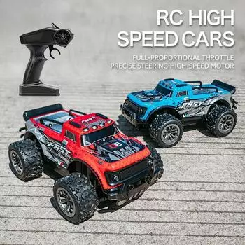 Новый 1:20 RC Drift Car 30 км/ч высокоскоростная игрушка RC Car для взрослых и детей 2.4G Off-road Monster Truck Gift Racing 1 Battery красный