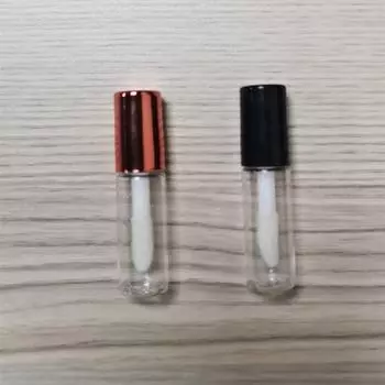 Новый 1,5 мл мини-круглый тюбик для блеска для губ - пустой многоразовый контейнер для блеска для губ 1.5ml cap розового золота