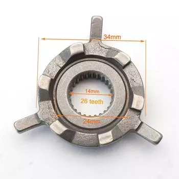 Новый 1 комплект пружина кик-стартера, промежуточный вал для скутеров, мопедов, двигатель Jonway GY6