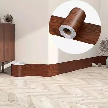 Новый 1 рулон 10 см*5 м плинтус настенная наклейка самоклеящаяся настенная наклейка дверная рама кухня гостиная подоконник ванная плитка