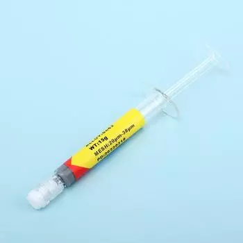 Новый 1 шт., 15/20 г, точка плавления: 183/138 Игольная трубка для паяльной пасты DIY Сварка SMD Компонент Чип PCB Припой Удобный, быстрый и прочный 138° 15G