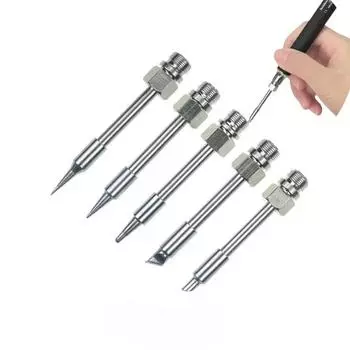 Новый 1 шт. 8 Вт-30 Вт аккумуляторный паяльник USB портативный паяльник жало портативный паяльник жало