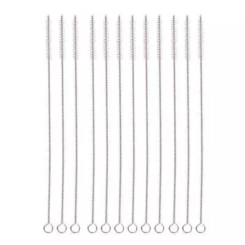 Новый 1 шт. Нейлоновый очиститель для соломинок из нержавеющей стали, щетка для питья 17 см