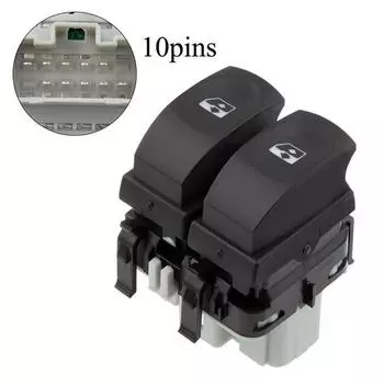 Новый 1x Авто Электрический Переключатель Стеклоподъемника Для Renault Clio 3 IIIBox Modus Twingo 8200214939