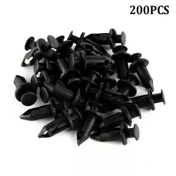 Новый 200 шт. Квадроцикл 8 мм Заклепка Обтекатель Кузов Отделочная панель Крепеж Винтовые зажимы Комплект заглушек