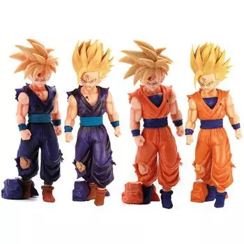 Новый 21 см аниме Dragon Ball Z Фигура в будущем Гохан Фигурки ПВХ Сын Гохан Фигурки Коллекция Модель Игрушки Подарки