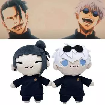 Новый 21 см Годзё Сатуро Гето Сугуру дзюдзюцу Кайсен Косплэй плюшевый милый мягкий коллекционный реквизит 21cm мышьяковый