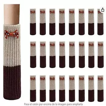 Новый! 24 шт., комплект носков для стула, нескользящие высокоэластичные носки для мебели, напольные носки для стульев, столов, шкафов 24pcs