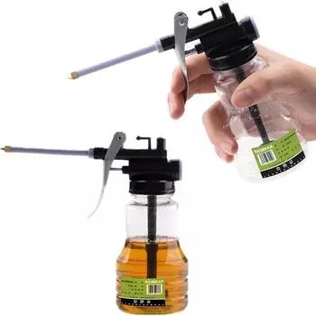 Новый 250 мл прозрачный масляный масленка для смазывания банки масленка смазочное масло пластиковый насос для машины насос высокого давления масленка смазочный пистолет