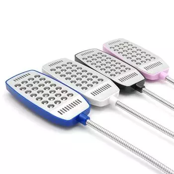 Новый 28 светодиодов супер яркий светильник для чтения DC5V USB ночники для чтения гибкая настольная лампа внешний аккумулятор ноутбук ноутбук компьютер чёрный