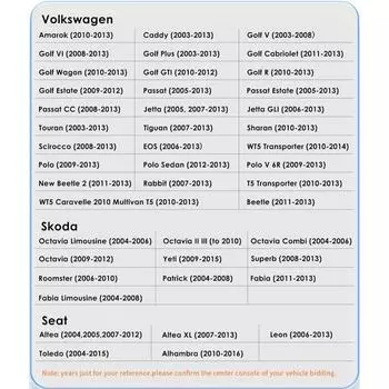 Новый 2 Din автомобильный радиоприемник Android мультимедийный плеер Carplay Auto для VW Volkswagen Golf Polo Tiguan Passat B7 B6 SEAT Leon Skoda Octavia 1 + 32 ГБ