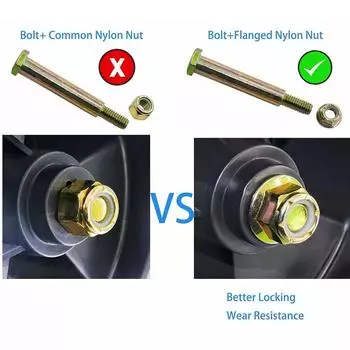 Новый 2 Комплект Колесный Болт и Стопорная Гайка 532193406 Для Husqvarna JOHN DEERE 738-3056,938-3056