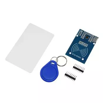 Новый 2 комплекта НОВЫЙ RFID модуль 13,56 МГц MFRC-RC522 NFC RF IC карта брелок