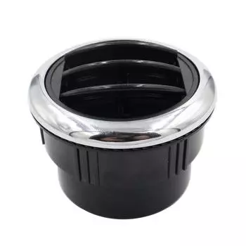 Новый 2 шт. 87 мм 75 мм 70 мм Круглый выход воздуха переменного тока Вентиляционное отверстие Решетка Ручка с жалюзи Для автобуса Лодки Яхты