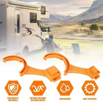 Новый 2 шт. Ключ для фитинга канализации RV Пластиковый ключ для подключения шланга канализации RV ABS
