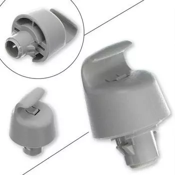 Новый 2 шт. Крючок-зажим для фиксации солнцезащитного козырька для Nissan Murano Rogue Pathfinder 96409-3JA0A