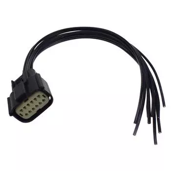 Новый 2 шт. Разъем фары Пигтейл Жгут 68364272AA Для Dodge Charger 2015-2018