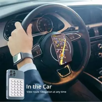 Новый 2 шт. Силиконовый Нескользящий Присоска Крепление для Чехла Телефона для Селфи и Видео