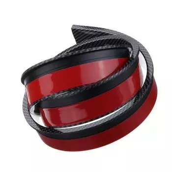 Новый 2X 1,5 м Расширитель колесной арки автомобиля Защитная накладка на колесную арку Формовочный протектор из углеродного волокна