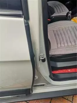 Новый 2x 1,7 м Уплотнитель стойки C двери автомобиля Наполнитель Черная резина Уплотнитель Универсальный