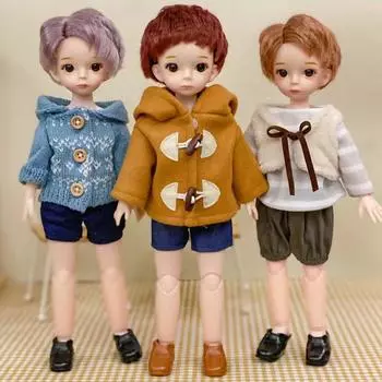 Новый 30 см кукла BJD, полный набор 1/6 куклы BJD, модная одежда, костюм, 20 подвижных суставов, куклы, игрушки для тела для девочек, нарядная кукла 30CM