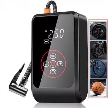 Новый 3600 мАч мини-автомобильный воздушный компрессор беспроводной/проводной насос для накачивания шин аккумуляторный для мотоцикла велосипеда лодки автомобильные шарики для шин Wireless