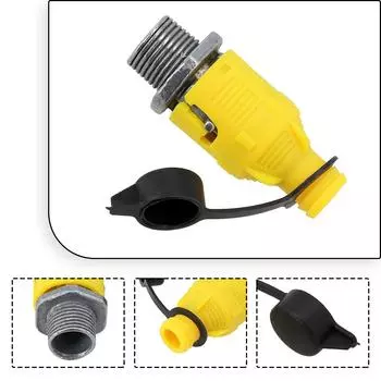 Новый 3/8-18 NPT клапан слива масла - M16x1.25 мм для AYP 181654/428287 для Troy-Bilt