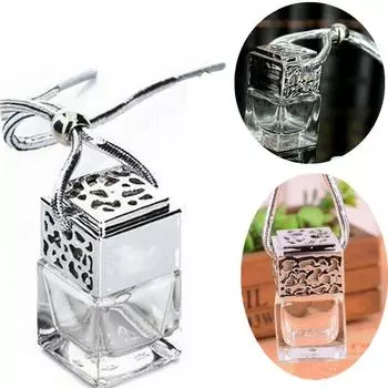 Новый 3 шт. Автомобильный мини подвесной пустой флакон для духов диффузор освежитель воздуха украшение