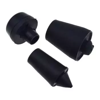 Новый 3 шт. Задний демпфирующий упорный блок Резиновый буфер задней двери для Toyota RAV4 2009-2012