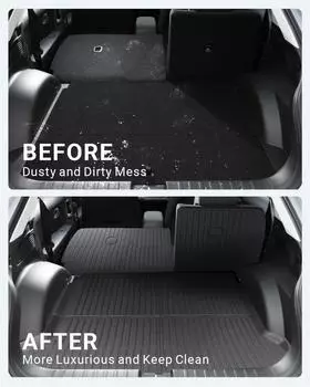 Новый 3D коврик для пола Hyundai IONIQ 5 2025 2025 2025 Custom Floor Liner коврик для багажника полностью окруженный подножками водонепроницаемый нескользящий
