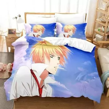 Новый 3D-принт аниме Kaichou Wa Maid-sama комплект постельного белья Single Twin Full Queen King Size комплект постельного белья для взрослых и детей, комплект пододеяльников 70x133cm 2pcs