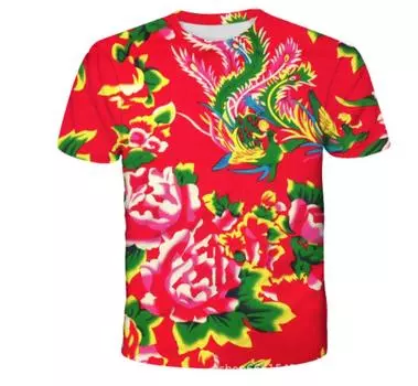 Новый 3D-принт с большим цветочным узором, модная одежда для мужчин и женщин, футболка больших размеров S-7XL, повседневная уличная одежда на все времена S белый